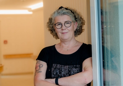 Porträt von Beate Aukes